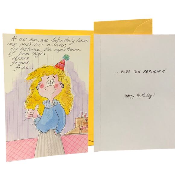 32 New Funny Vintage Characters Miss You Get Well Birthday Greeting Cards Env - Picture 4 of 8